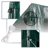 Commercial event pavilion tent green 2x2