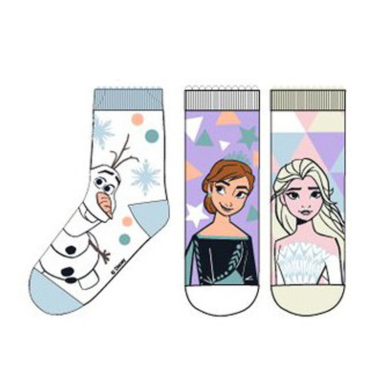 Chaussettes pour enfants Disney Frozen Pastel 31/34