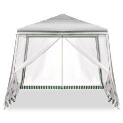 Tente jardin fête pavillon belvédère commercial Blanc 2,4X2,4m
