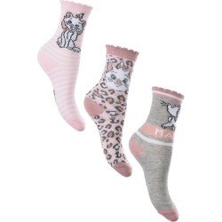 Chaussettes pour enfants à pois guépards Disney Marie 31/34