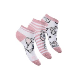 Disney Marie cat kids invisible socks 23/26