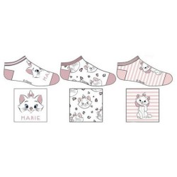 Disney Marie cat kids invisible socks 23/26