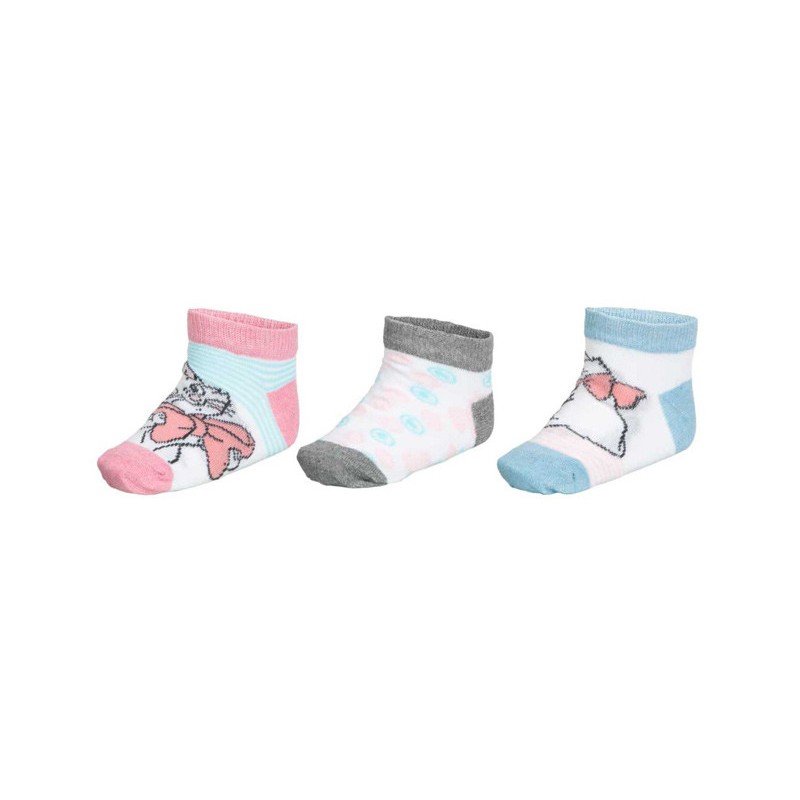 Disney Marie cat children's ankle socks 23/26