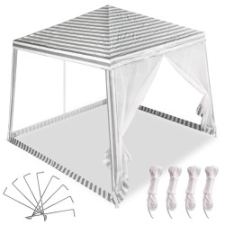 Tent pavilion gazebo garden party commercial White 2X2m
