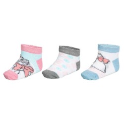 Disney Marie cat children's no-show socks 31/34