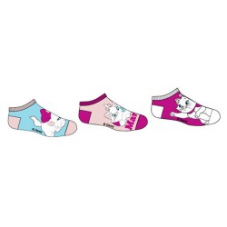 Disney Marie Paradise kids no-show socks 23/26