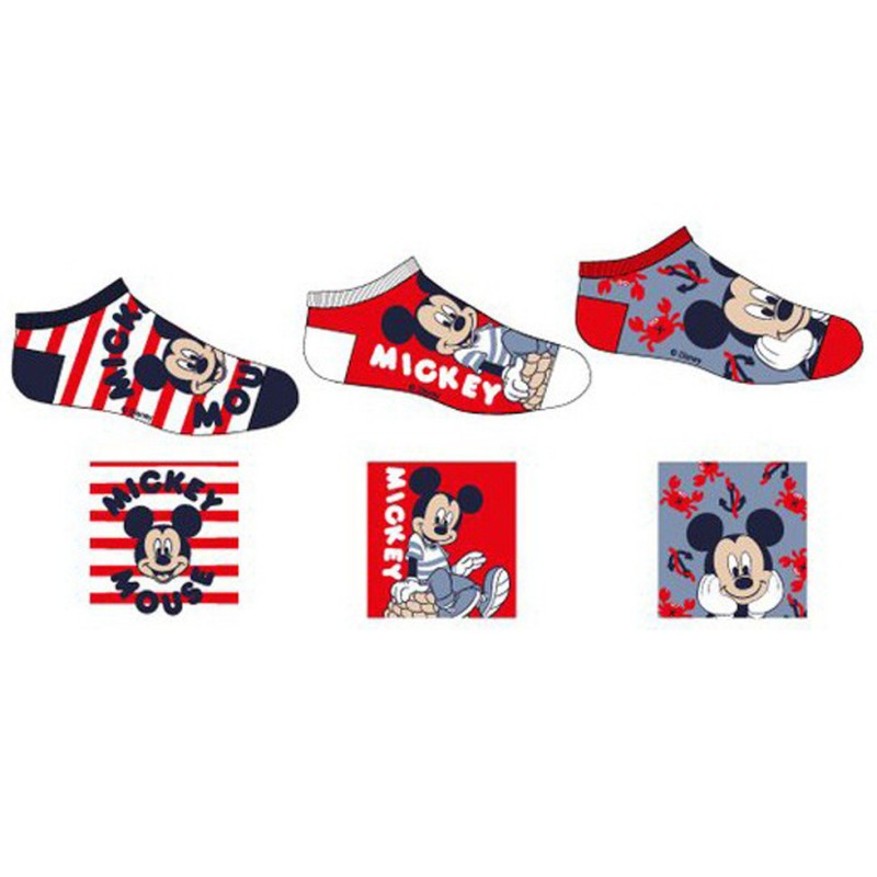 Disney Mickey  kid's invisible socks 23/26