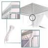 Tent pavilion gazebo garden party commercial White 2X2m