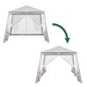 Tent pavilion gazebo garden party commercial White 2X2m