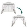 Tent pavilion gazebo garden party commercial White 2X2m