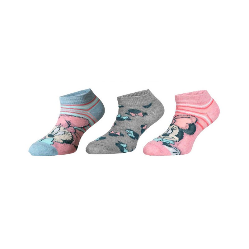 Disney Minnie  children's sneaker socks 27/30