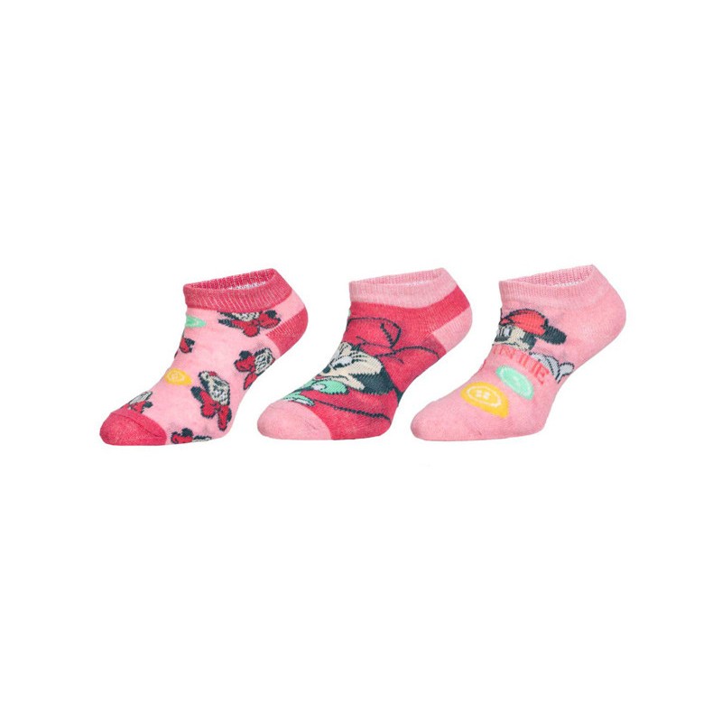 Disney Minnie  children's no-show socks 27/30