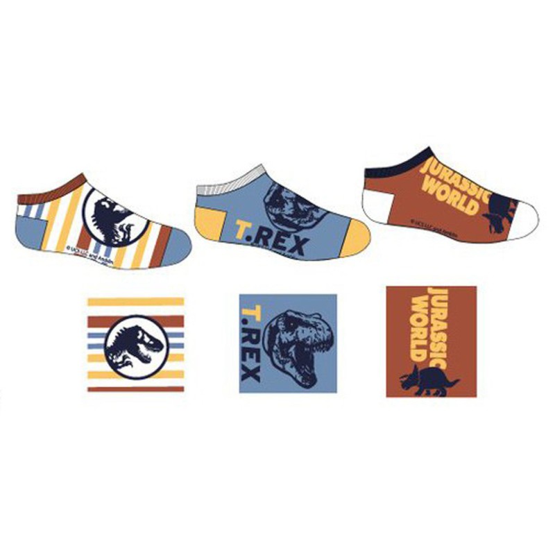 Jurassic World children's ankle socks 23/26