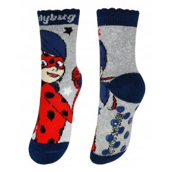 Chaussettes épaisses antidérapantes pour enfants Miraculous Tales of Ladybug et Chat Noir 23/26