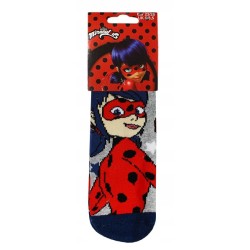 Chaussettes épaisses antidérapantes pour enfants Miraculous Tales of Ladybug et Chat Noir 27/30