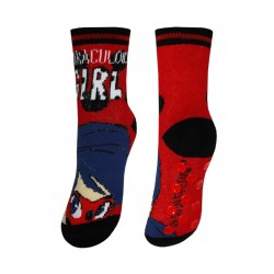 Chaussettes épaisses antidérapantes pour enfants Miraculous Tales of Ladybug et Chat Noir 27/30