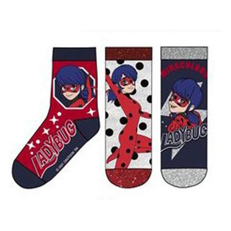 Miraculous Ladybug kids' socks 23/26