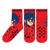 Chaussettes épaisses pour enfants avec semelle antidérapante Miraculous Tales of Ladybug et Chat Noir Étoiles 31/34