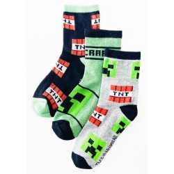 Minecraft Boom Children's Socks 31/34