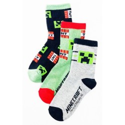 Chaussettes Minecraft Danger pour enfants 31/34