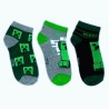 Minecraft children's no-show socks 23/26