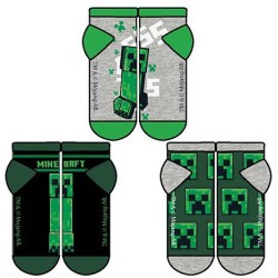 Minecraft children's no-show socks 23/26