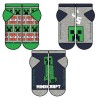 Minecraft children's no-show socks 23/26