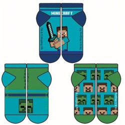 Minecraft children's no-show socks 27/30