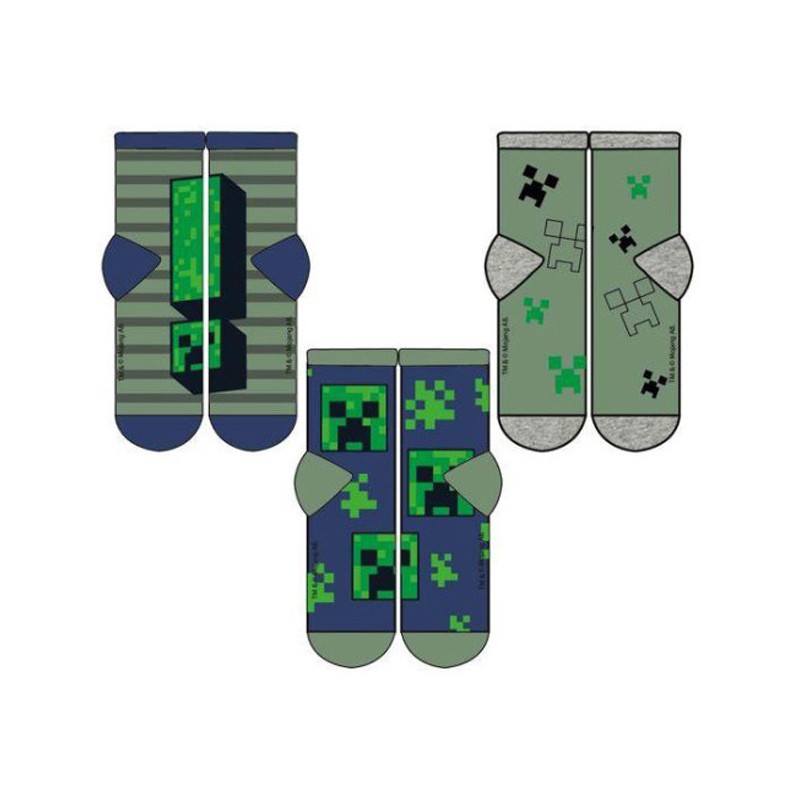 Minecraft kids' socks 35/38