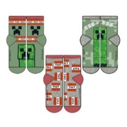 Chaussettes Minecraft pour enfants 35/38