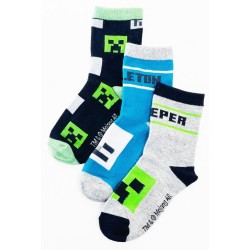 Minecraft Mobs Kids Socks 35/38