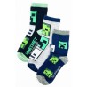 Minecraft Zombie Kids Socks 35/38