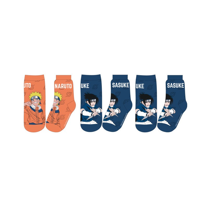 Chaussettes Naruto pour enfants 23/26