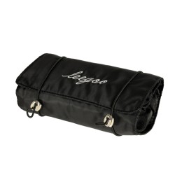 Sac à cosmétiques de voyage pliable amovible rétractable 4 en 1 grande capacité portable noir