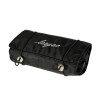 Sac à cosmétiques de voyage pliable amovible rétractable 4 en 1 grande capacité portable noir