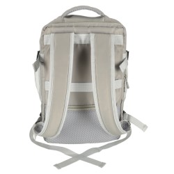 Sac à dos de voyage d'avion câble USB étanche 45x16x28cm gris
