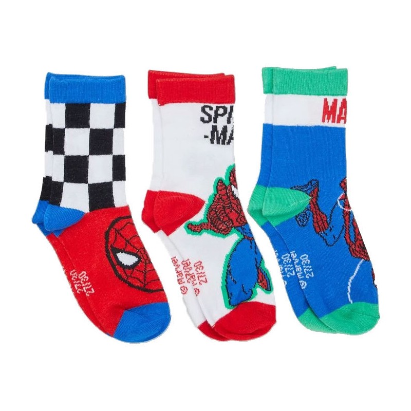 Spiderman Cube children's socks 27/30