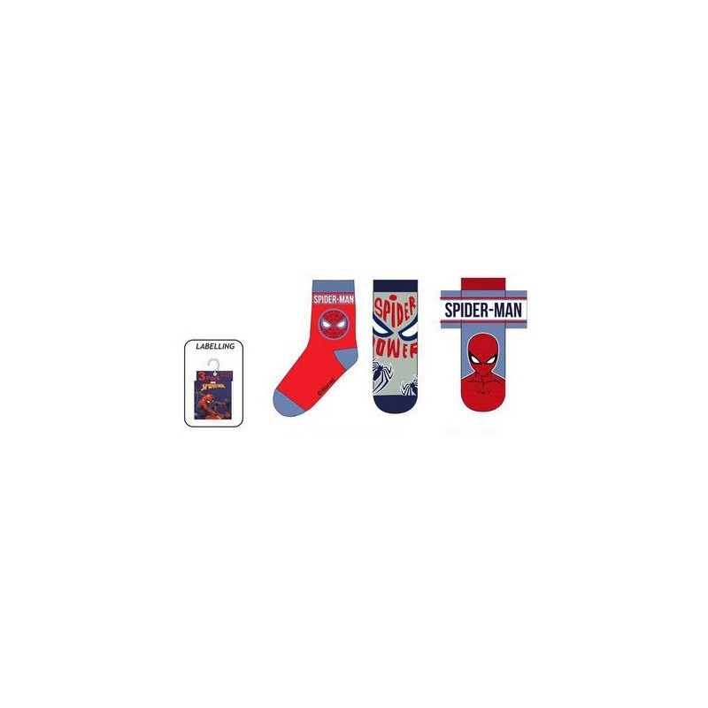 Chaussettes Spiderman pour enfants 27/30