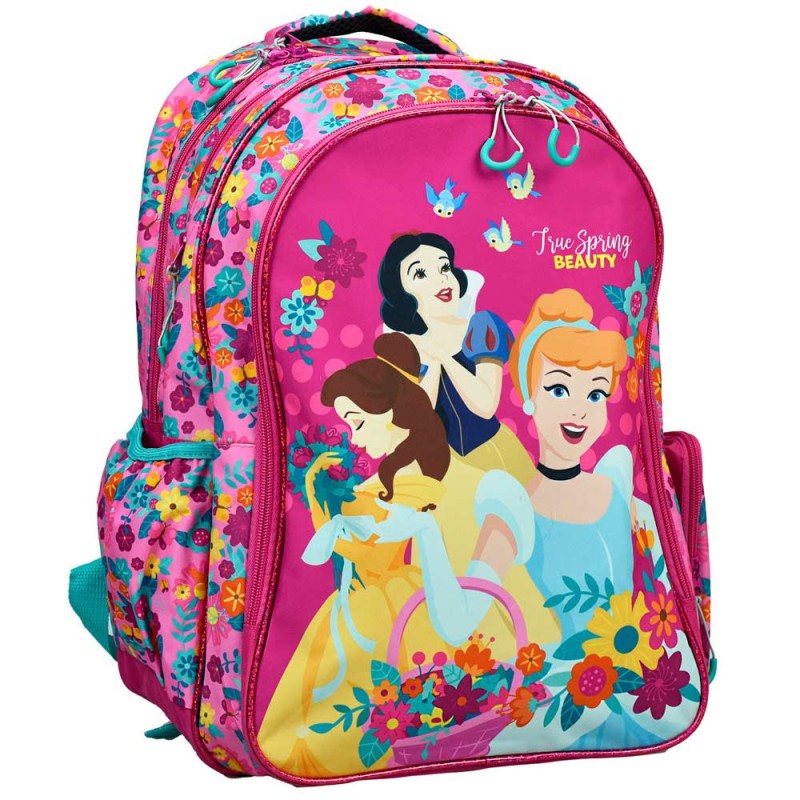 Sac d'école de printemps Disney Princess, sac de 43 cm