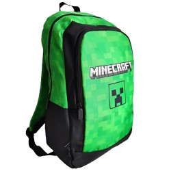 Sac d'école Minecraft Creepers, sac de 40 cm