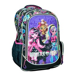 Sac d'école Monster High Ghoul Trio, sac 46 cm