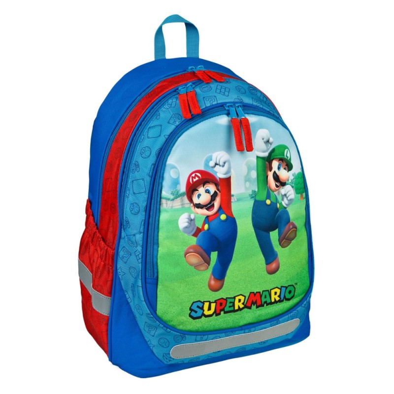 Super Mario Jump school bag, bag 43 cm