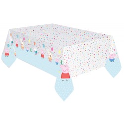 Peppa Pig Confetti plastic tablecloth 120x180 cm