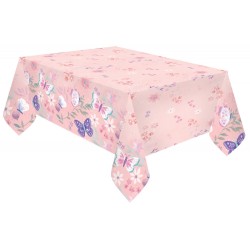 Butterfly Flutter paper tablecloth 120x180 cm