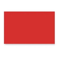 Couleur Rouge Nappe Plastique Rouge 120x180 cm