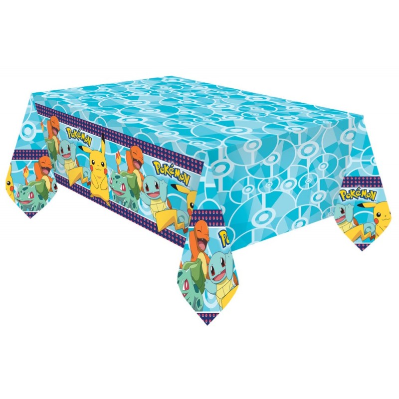 Nappe plastique Initiale Pokémon 180x120 cm