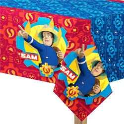 Nappe plastique Fireman Sam 120x180 cm