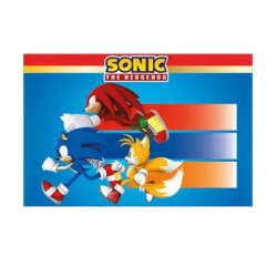 Sonic the Hedgehog Sega Sonic the Hedgehog Nappe en plastique 120x180 cm