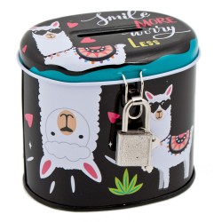 Llama metal sleeve with lock