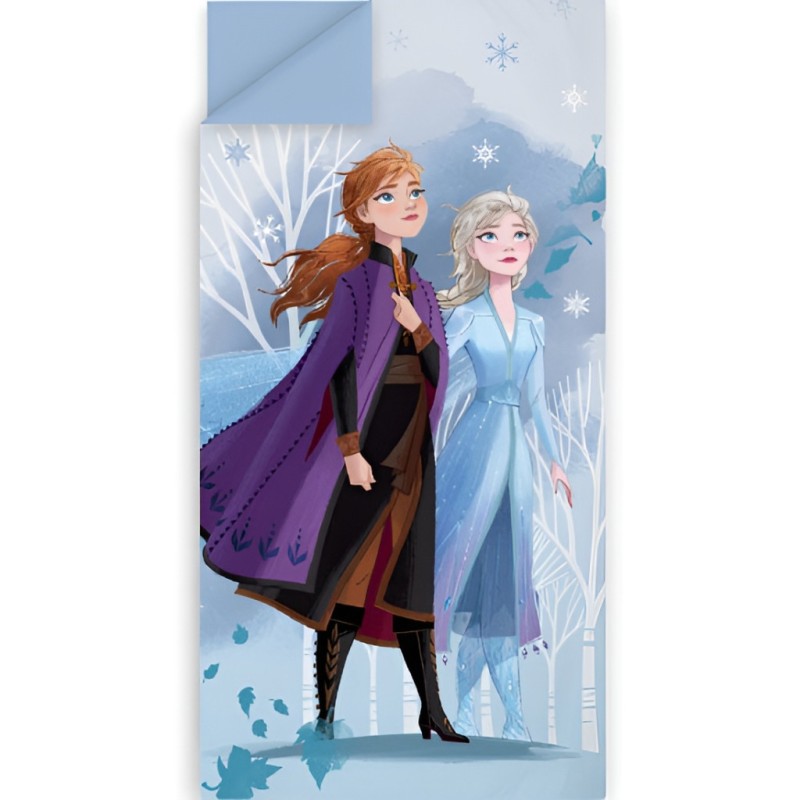 Sac de couchage neige Disney Frozen